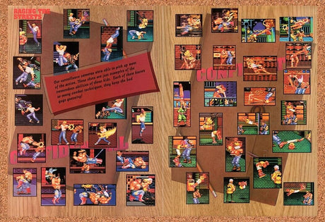 1993 Streets Of Rage 2 Genesis Original Advertisement / Retro Wall Art v2