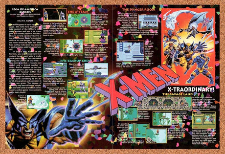 1993 X-Men Genesis Original Advertisement / Retro Wall Art v3