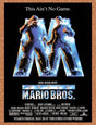 1993 Super Mario Bros Movie Theatric Original Advertisement / Retro Wall Art v1