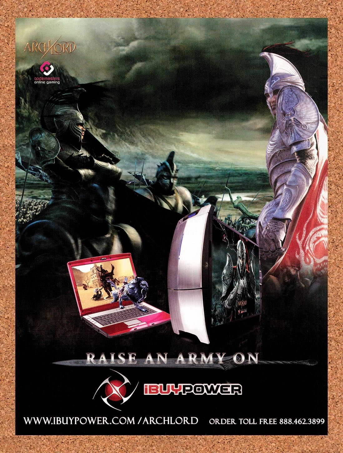 2006 ArchLord iBuyPower Original Advertisement / Retro Promo v4