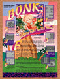 1993 Bonks Adventure Game Boy Original Advertisement / Retro Wall Art v3