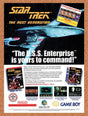 1993 Star Trek The Next Generation Game Boy Original Ad / Retro Wall Art v1