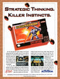 1993 MechWarrior SNES Original Advertisement / Retro Wall Art v2