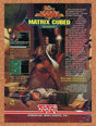 Buck Rogers Amiga Matrix Cubed Original 1993 Ad Authentic PC Video Game Promo