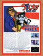 1993 Socks The Cat Rocks The Hill SNES Original Ad / Retro Wall Art v1
