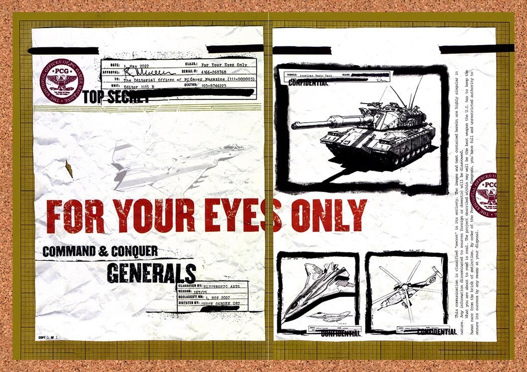 2002 Command & Conquer Generals PC Original Advertisement / Retro Promo vr3