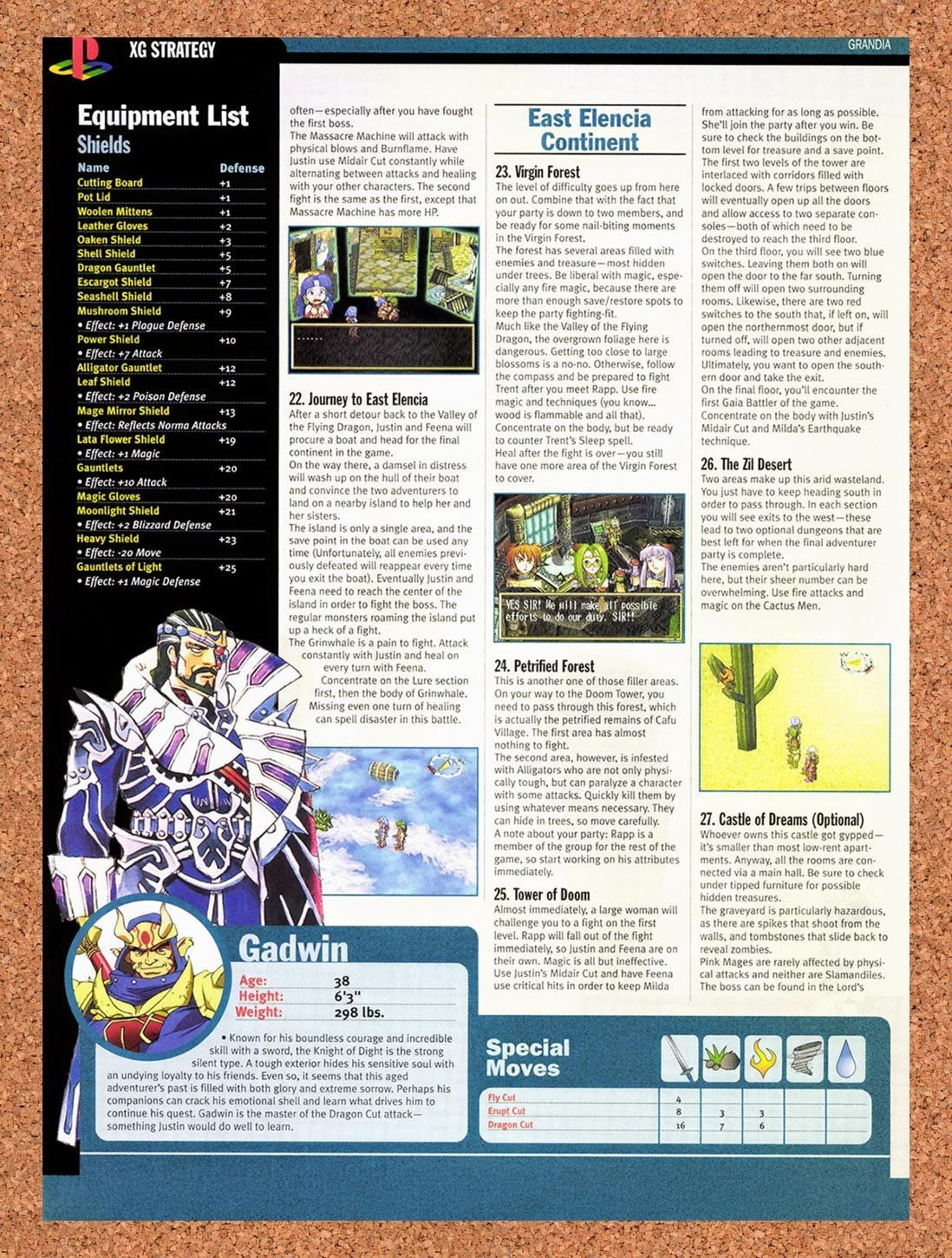 1999 Grandia Gadwin Profile Original Advertisement / Retro Promo vr3