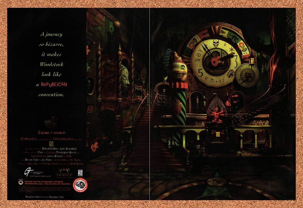 1997 9 The Last Resort PC Original Advertisement / Retro Promo v2