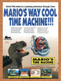1993 Marios Time Machine SNES Original Advertisement / Retro Wall Art v1