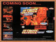 1993 Ultimate Fighter SNES Original Advertisement / Retro Wall Art v1