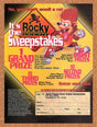 1993 Rocky Rodent Sweepstakes Original Advertisement / Retro Wall Art v1