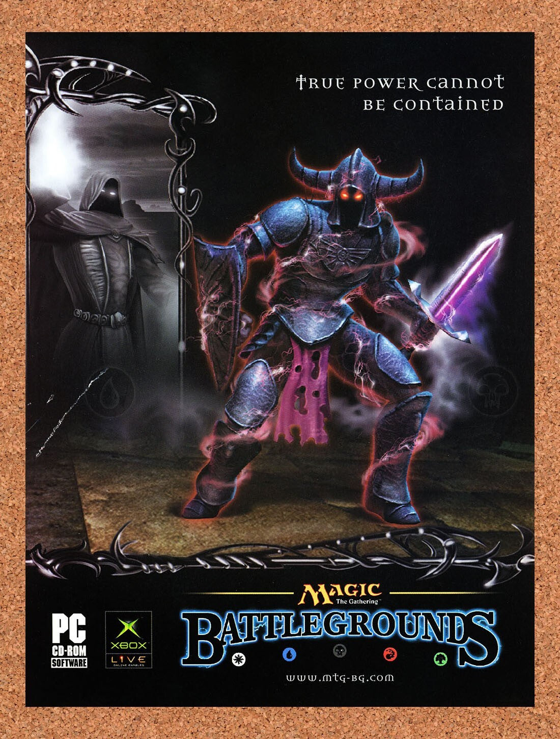 2003 Magic The Gathering Battlegrounds Xbox Original Advertisement / Promo v1