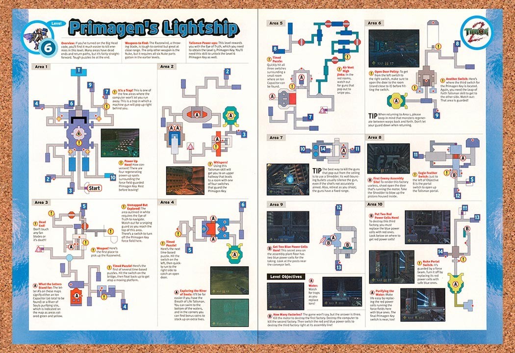 1999 Turok 2 Primagens Lightship Original Advertisement / Retro Promo vr2