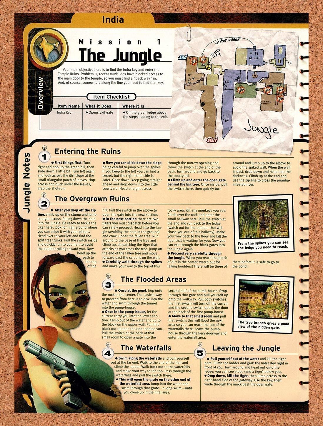 1999 Tomb Raider III Adventures Of Lara Mission 1 The Jungle Original Ad vr3