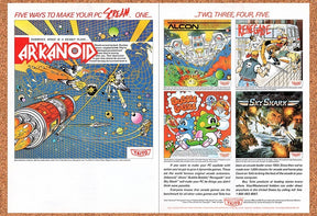 1989 Taito IBM Games Original Advertisement / Retro Promo v8