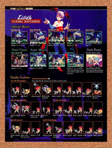 1999 Darkstalkers 3 Lilith Young Succubus Combos Original Ad / Promo vr3