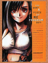 1996 Final Fantasy VII For PC Tifa Original Advertisement / Retro Promo v2