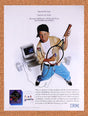 1995 Quest For Fame IBM Original Advertisement / Retro Wall Art v1