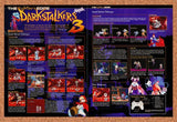 1999 Darkstalkers 3 PS1 Original Advertisement / Retro Promo vr1