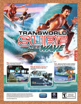 Transworld Surf Next Wave GameCube Original 2003 Ad Authentic Video Game Promo