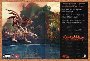 Guild Wars PC Original 2006 Ad Authentic ATI MMORPG Video Game Promo v3