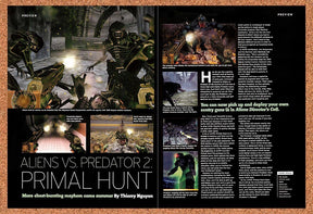 2002 Aliens vs Predator 2 Primal Hunt PC Original Advertisement / Promo vr1