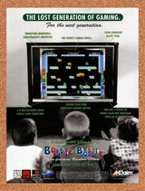 1996 Bubble Bobble PS1 Original Advertisement / Retro Promo v2