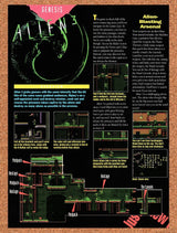 1993 Alien 3 Genesis Original Advertisement / Retro Wall Art v2
