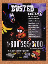 1995 Nintendo Power Swap Original Advertisement / Retro Wall Art v6