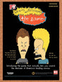1995 Beavis & Butthead The Video Game Genesis Original Ad / Retro Wall Art v4