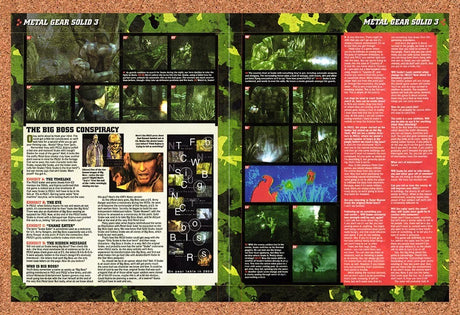 2003 Metal Gear Solid 3 Snake Eater PS2 Original Advertisement / Retro Promo vr6