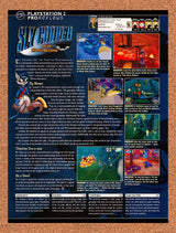 2002 Sly Cooper And The Thievius Raccoonus PS2 Original Ad / Promo vr2