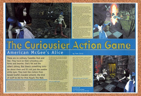 2000 American McGee's Alice PC Original Advertisement / Retro Promo vr3