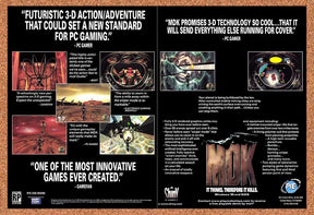 1997 MDK PC Original Advertisement / Retro Promo v6