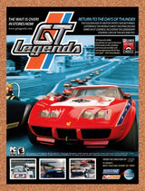 2006 GT Legends PC Original Advertisement / Retro Promo v2