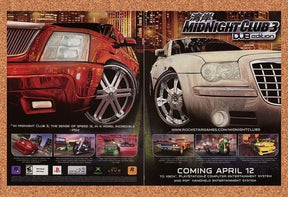 Midnight Club 3 Dub Edition Xbox Original 2007 Ad Authentic Video Game Promo