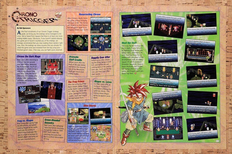 1996 Chrono Trigger Discovered Endings Original Ad / Retro Wall Art v5