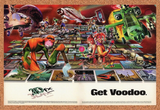VooDoo 3DFX PC Graphics Original 1997 Ad Authentic Retro Tech Gaming Art Promo