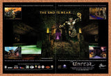 1998 Unreal PC Original Advertisement / Retro Promo v9