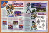 1995 WeaponLord SNES Original Advertisement / Retro Wall Art v1