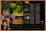 2001 Myth III The Wolf Age PC Original Advertisement / Retro Promo vr1
