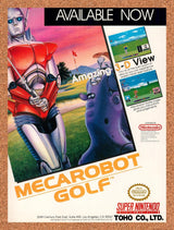 1993 Mecarobot Golf SNES Original Advertisement / Retro Promo v1