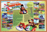 1997 Diddy Kong Racing N64 Original Advertisement / Retro Wall Art v2