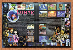 1997 Lunar Silver Star Story Saturn Original Advertisement / Retro Promo vr3