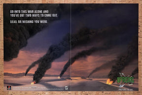 1998 Uprising X PS1 Original Advertisement / Retro Wall Art v1