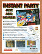 1993 Super Bomberman SNES Original Advertisement / Retro Promo v1
