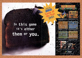 1994 Soldiers Of Fortune Genesis Original Advertisement / Retro Promo v1