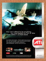 2004 Act Of War Direct Action ATI Original Advertisement / Retro Promo v2