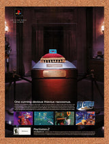 2005 Sly Cooper And The Thievius Raccoonus PS2 Original Ad / Promo v1