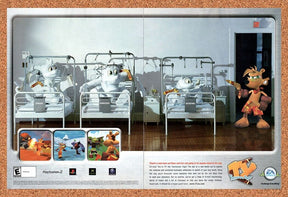 Ty The Tasmanian Tiger PS2 Original 2003 Vintage Ad - Video Game Promo